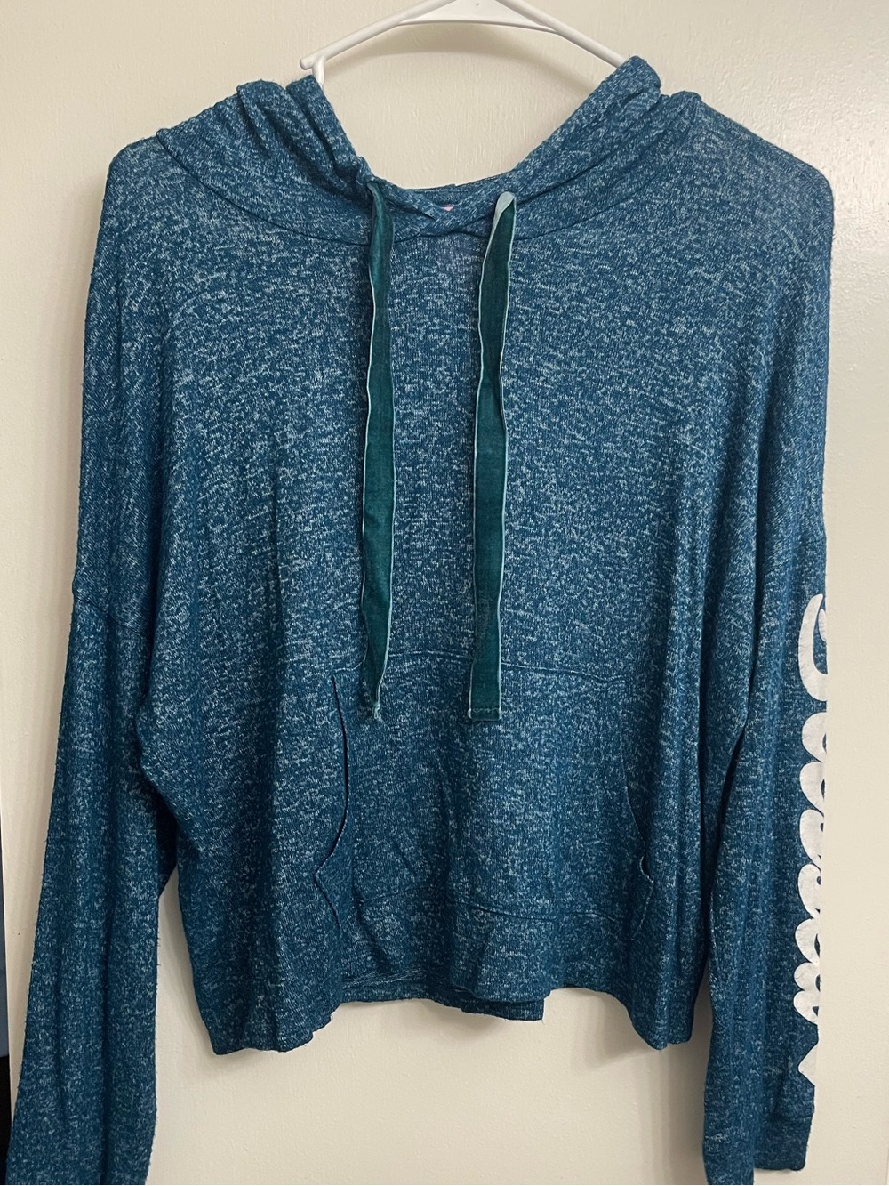 Teal Blessed Hooded Sweatshirt